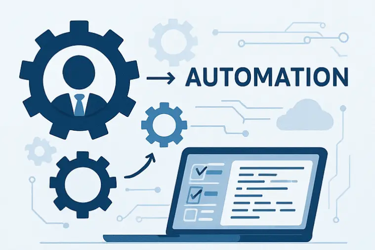 Antennenmast Installation